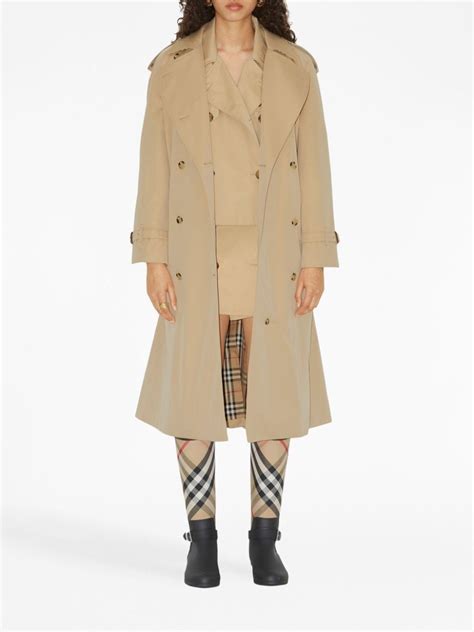 burberry oversized trench